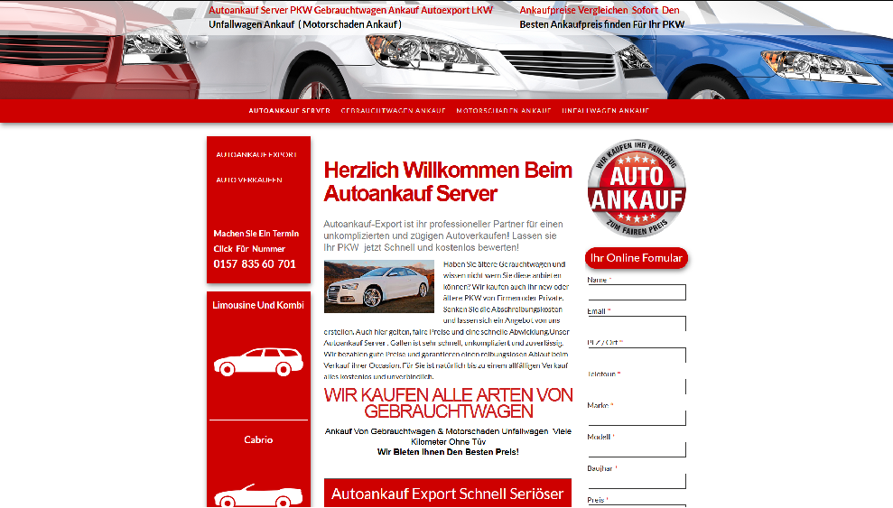 Autoankauf-Koblenz ist ihr professioneller Partner für einen unkomplizierten und zügigen Autoverkaufen! Autoankauf-Koblenz ist ihr professioneller Partner für einen unkomplizierten und zügigen Autoverkaufen!