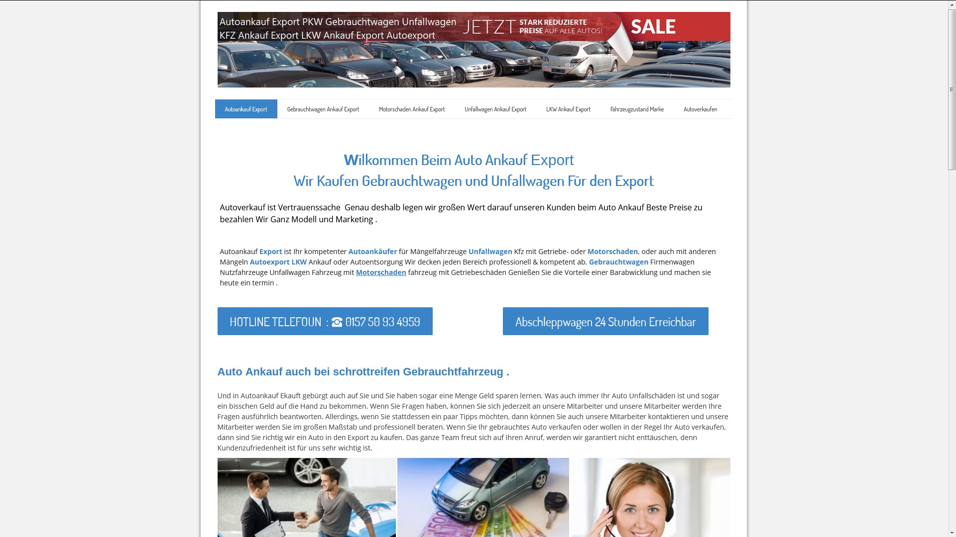 Man verkauft sein – unter Umständen schadhaftes – Fahrzeug an Kfz-Ankauf-Export Lüdenscheid KFZ-Ankauf-Export Lüdenscheid