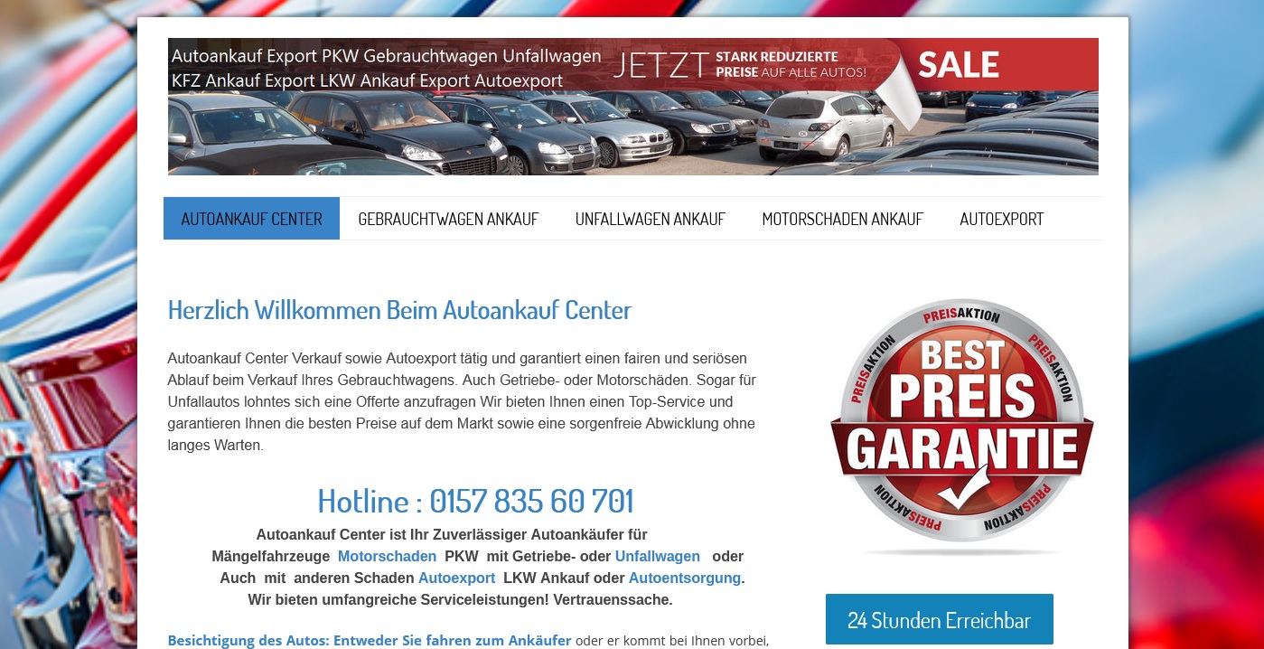 Autoankauf Unna - Auto verkaufen in Unna zum Höchstpreis Autoankauf Unna