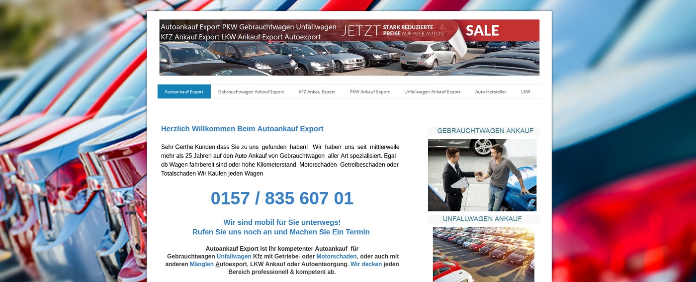 auto-ankauf-exports.de - Autoankauf Gießen auto-ankauf-exports.de - Autoankauf Gießen